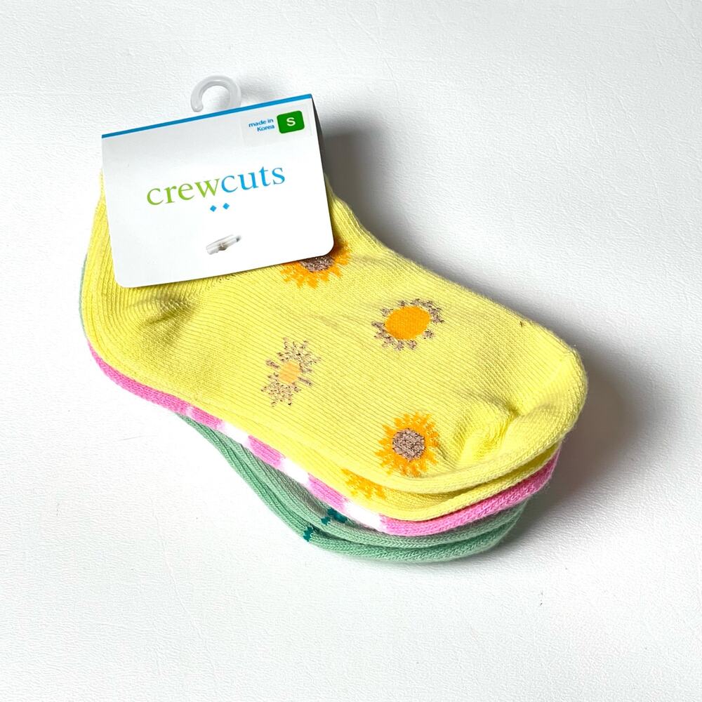 Crewcuts  Multi-pack  Summer Style Socks S NWT